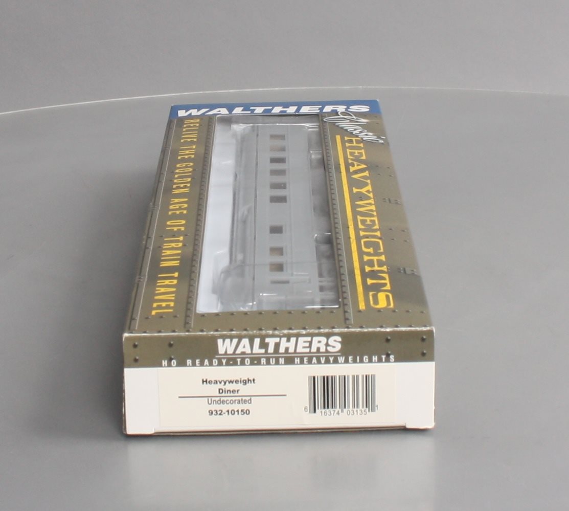 Walthers 10150 HO Undecorated HeavyWeight Dinner LN/Box