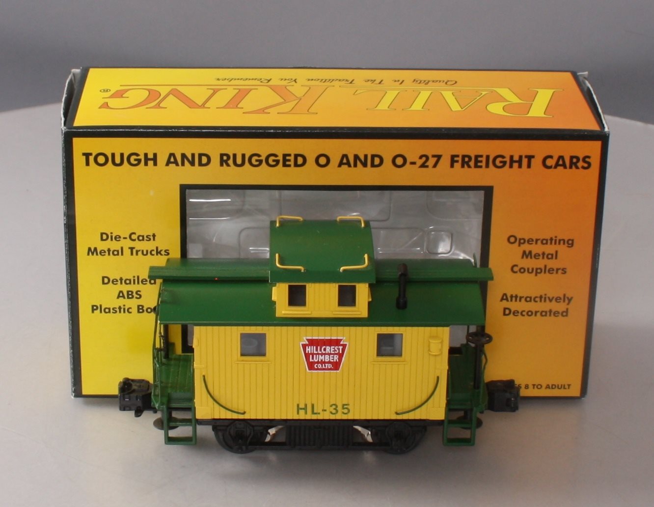 MTH 30-7769 O Gauge Hillcrest Lumber Caboose #HL-35 LN/Box