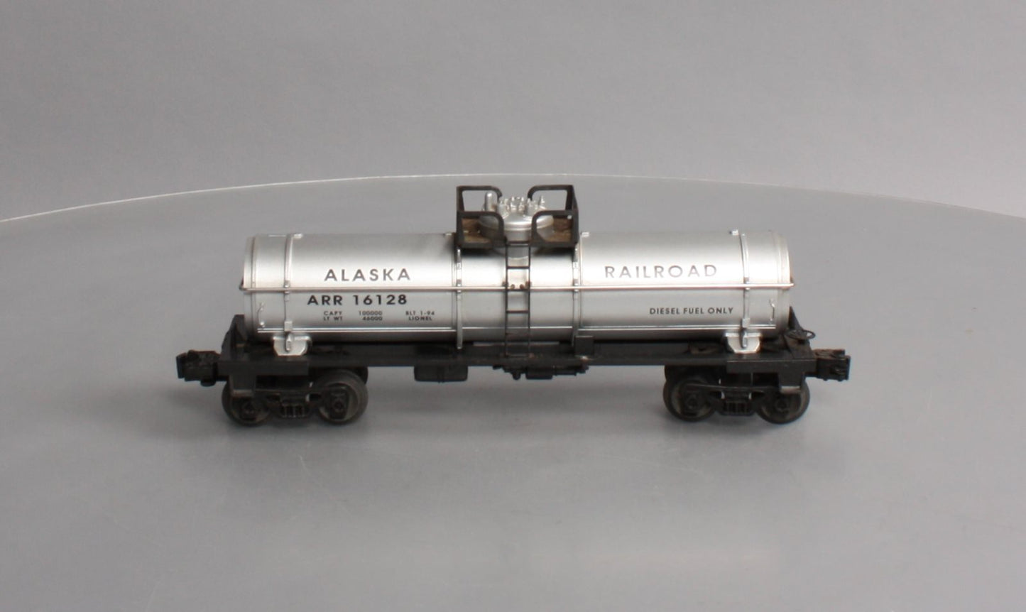 Lionel 6-16128 O Gauge Alaska Single-Dome Tank Car LN/Box