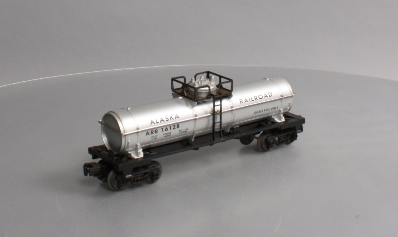 Lionel 6-16128 O Gauge Alaska Single-Dome Tank Car LN/Box