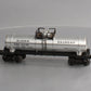 Lionel 6-16128 O Gauge Alaska Single-Dome Tank Car LN/Box