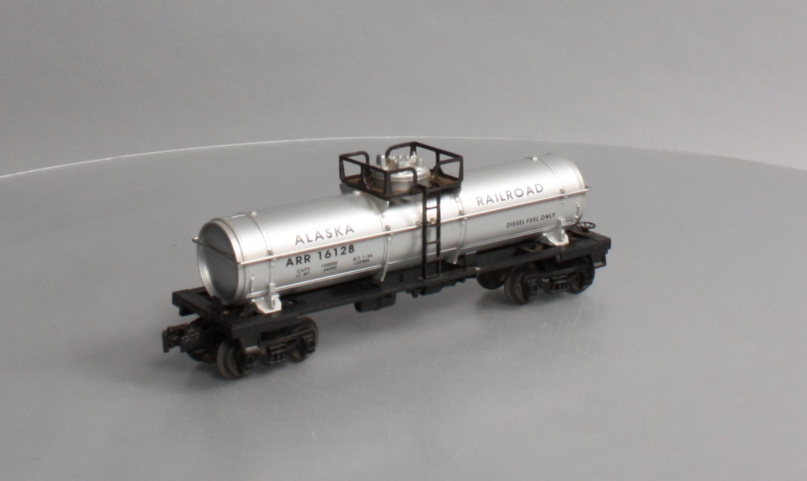 Lionel 6-16128 O Gauge Alaska Single-Dome Tank Car LN/Box