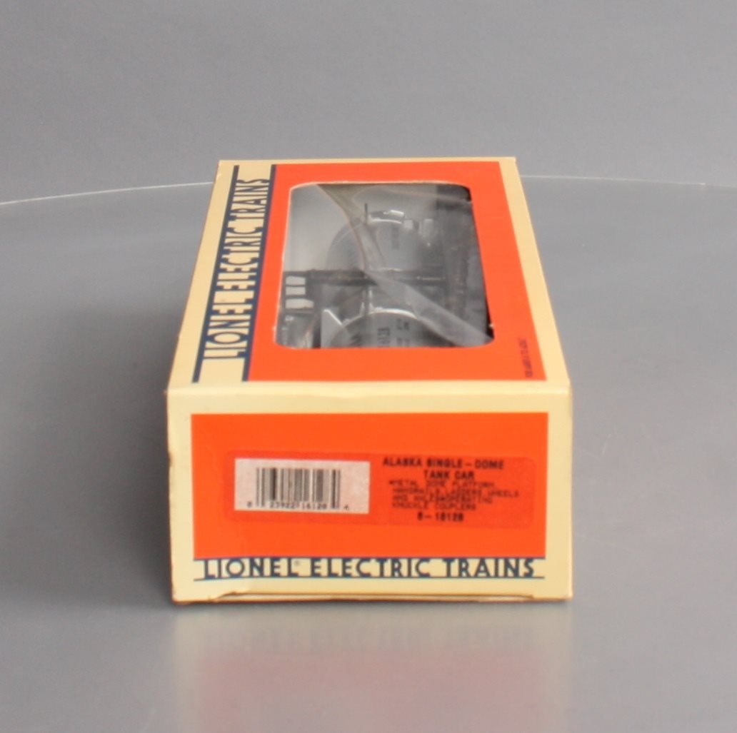 Lionel 6-16128 O Gauge Alaska Single-Dome Tank Car LN/Box