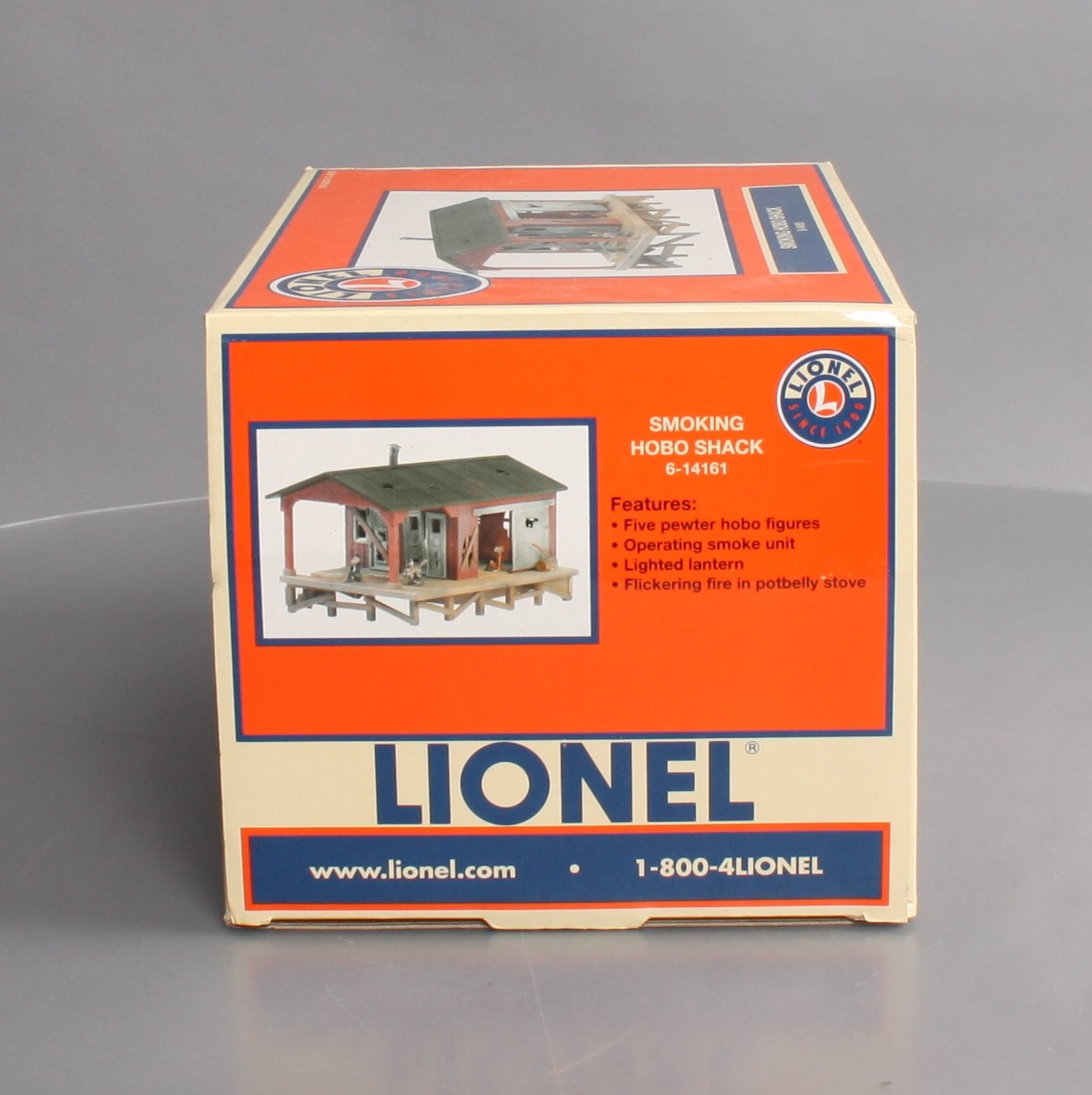 Lionel 6-14161 O Gauge Smoking Hobo Shack LN/Box