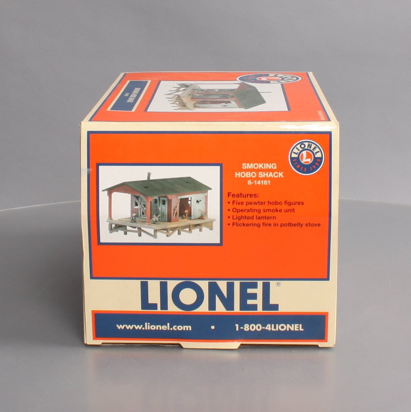 Lionel 6-14161 O Gauge Smoking Hobo Shack LN/Box