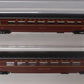 MTH 80-60049 HO Pennsylvania Tuscan Smooth Parlor Passenger Car Set (Set of 2) LN/Box