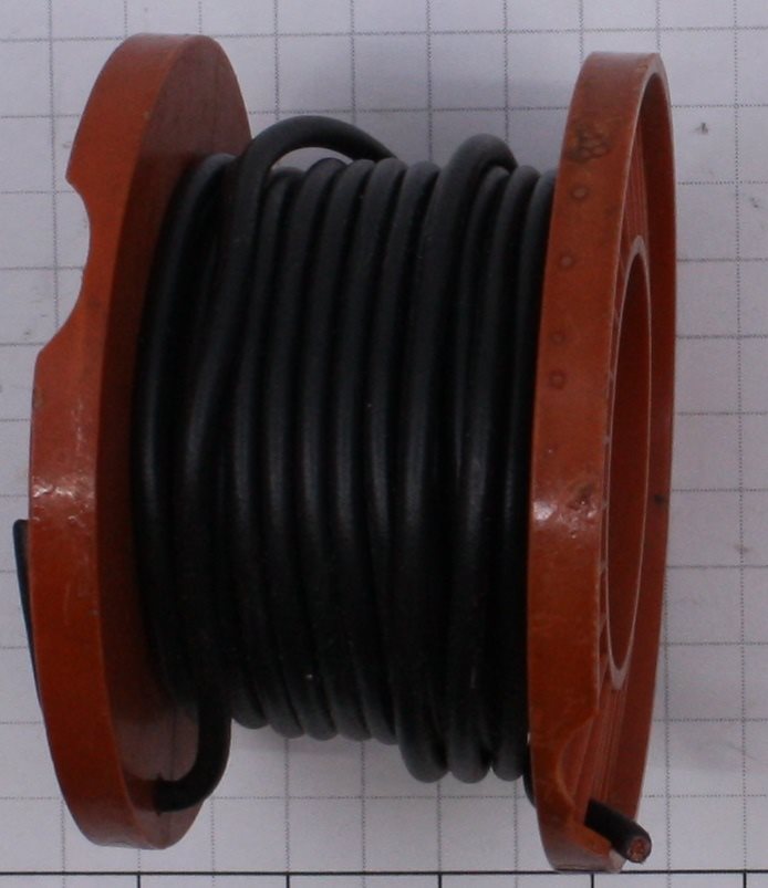 Lionel 40 6561 Orange Cable Reel with Brown Loose Wire-Chipped