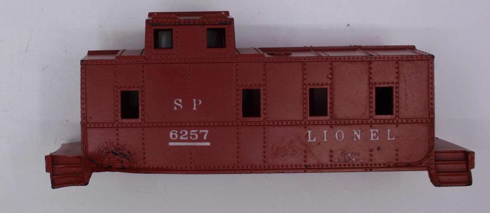 Lionel 6257-1 SP Caboose with Damage