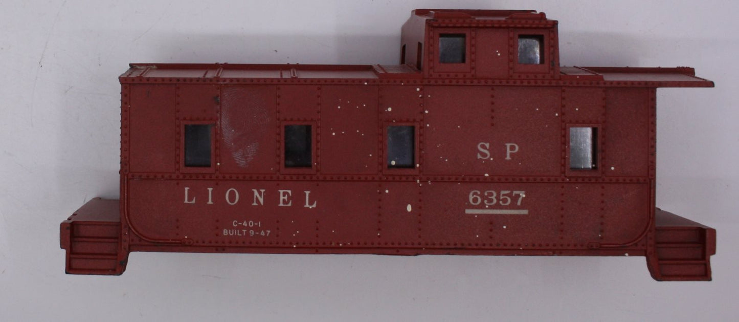 Lionel 6357-1 SP Caboose with Damage
