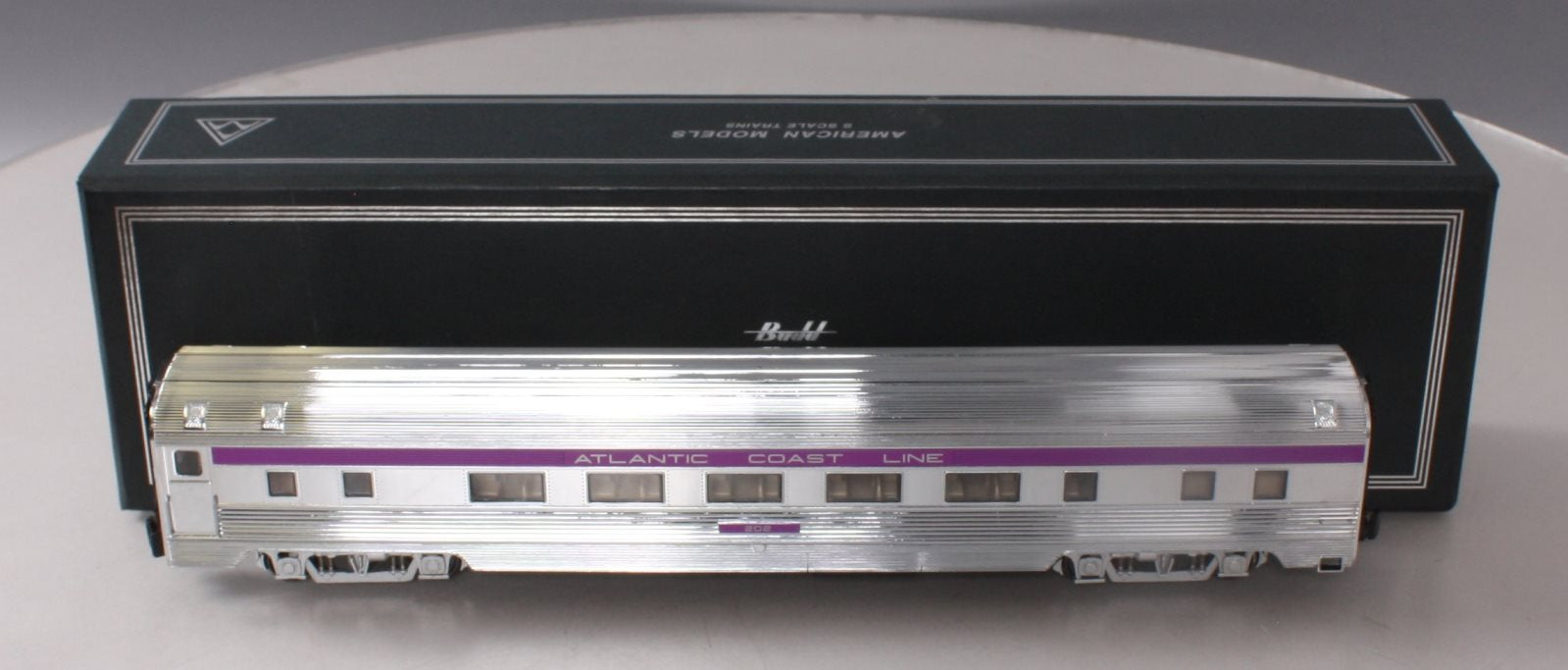 American Models 202 S Atlantic Coast Line Coach Car - Hi-Rail # 202 EX/Box