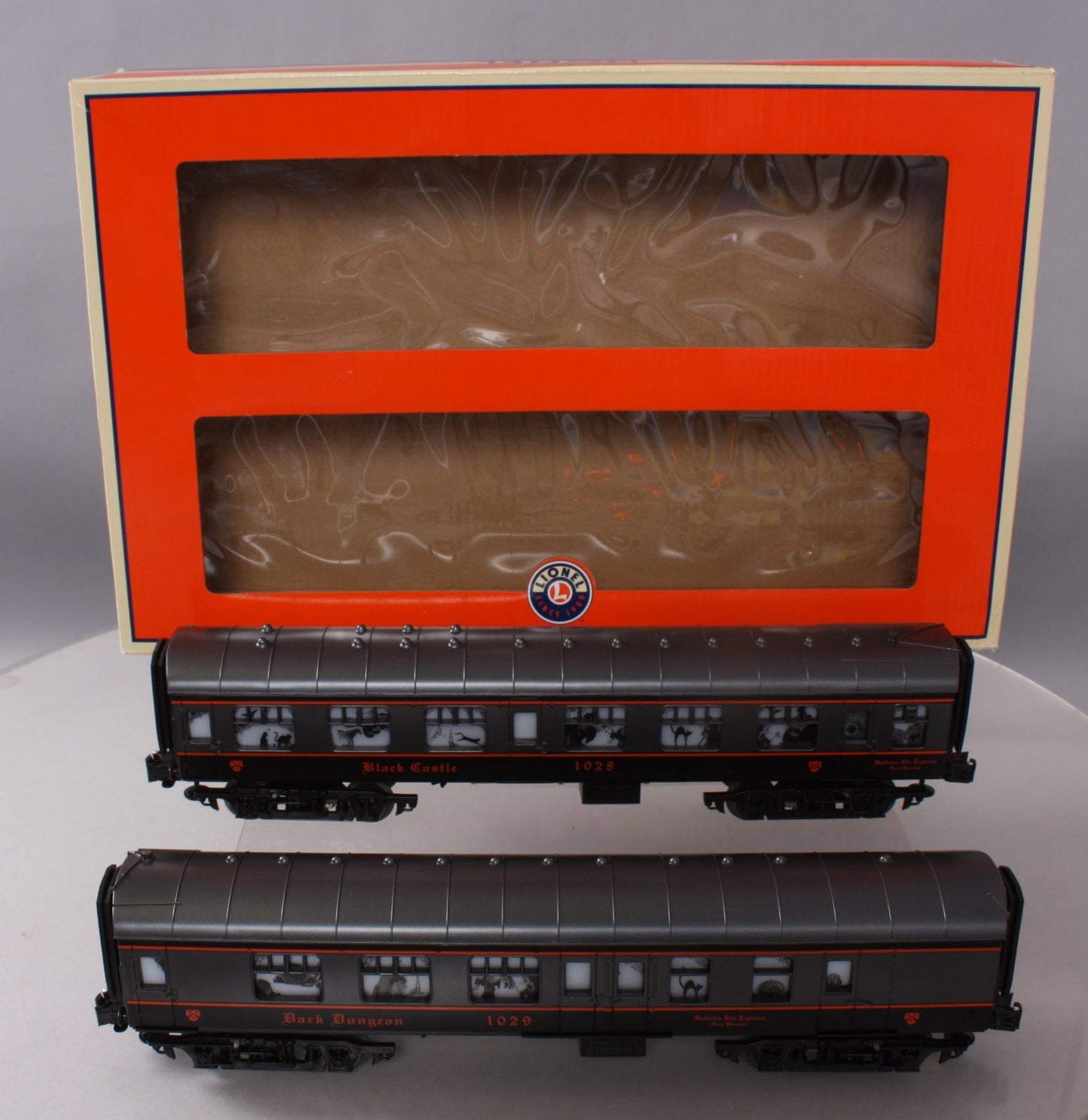 Lionel 6-35256 O Gauge Hallow's Eve Express Passenger Car (Set of 2) LN/Box