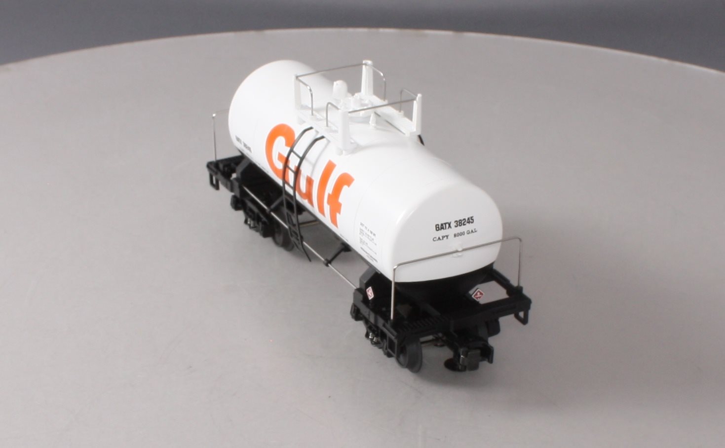 MTH 20-96080 O Gauge Gulf 8000 Gallon Tank Car #38245 LN