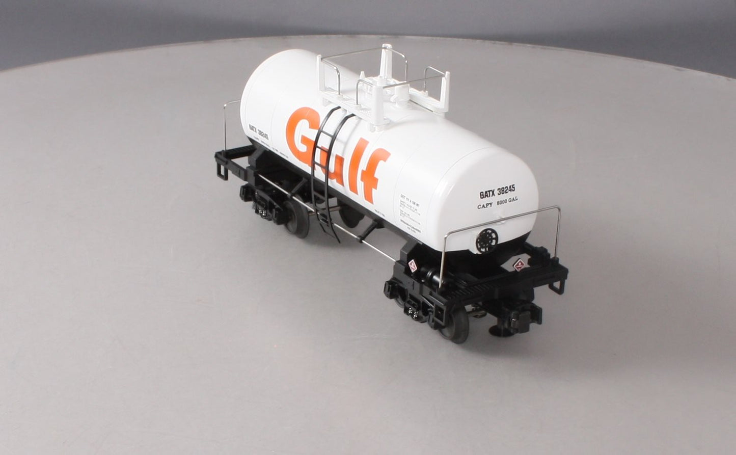 MTH 20-96080 O Gauge Gulf 8000 Gallon Tank Car #38245 LN