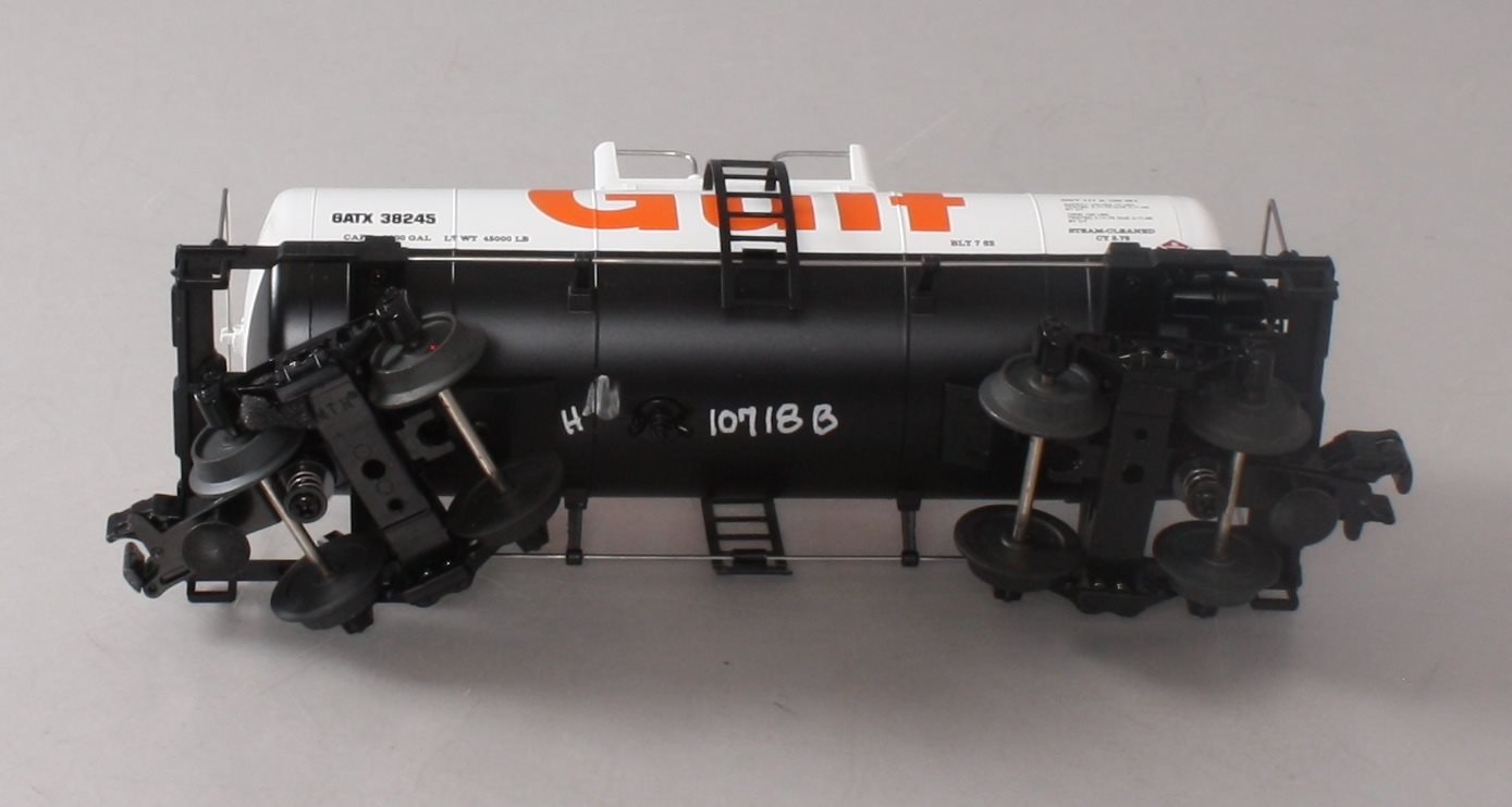 MTH 20-96080 O Gauge Gulf 8000 Gallon Tank Car #38245 LN