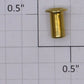Lionel SE-712 7/32"" x 7/16"" Brass Eyelet