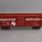 MTH 20-93640 O Western Maryland 40' Box Car #4295 LN/Box