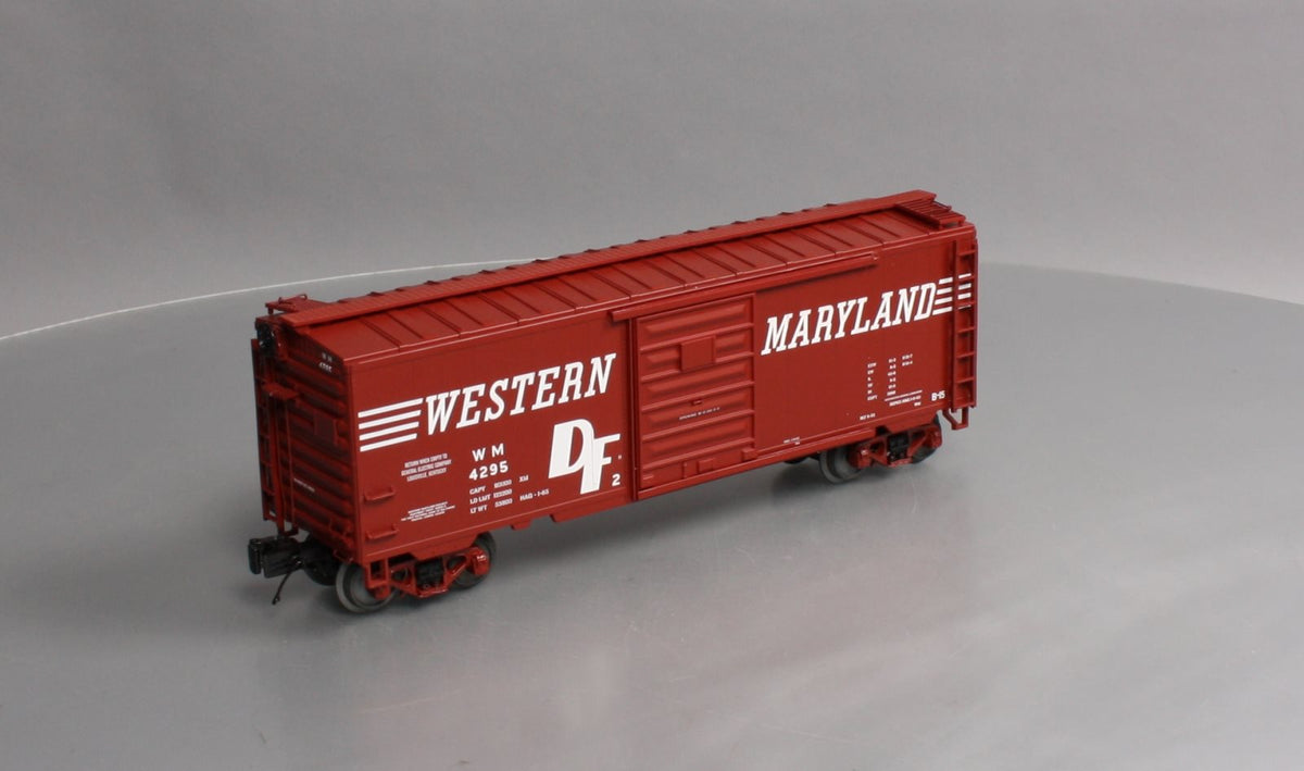 MTH 20-93640 O Western Maryland 40' Box Car #4295 LN/Box