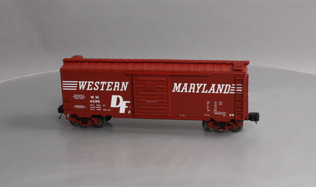 MTH 20-93640 O Western Maryland 40' Box Car #4295 LN/Box
