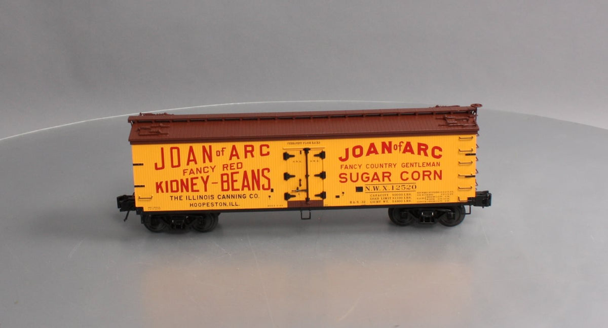 Atlas 3001547-1 O Gauge Joan of Arc 40' Wood Reefer #12520 LN/Box