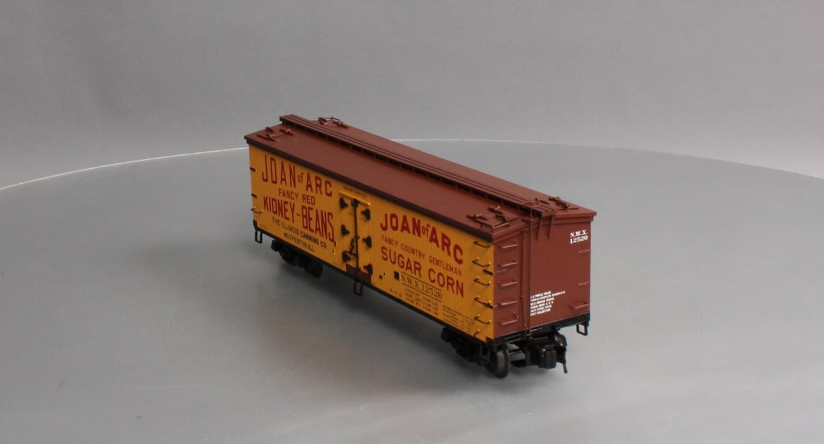 Atlas 3001547-1 O Gauge Joan of Arc 40' Wood Reefer #12520 LN/Box