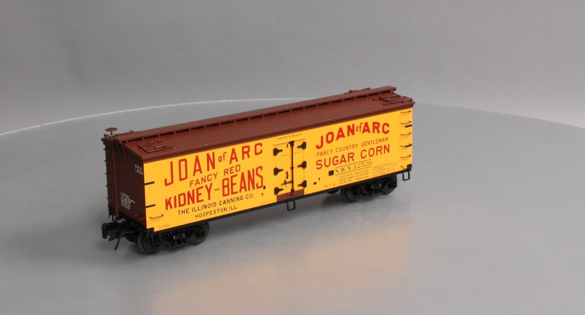 Atlas 3001547-1 O Gauge Joan of Arc 40' Wood Reefer #12520 LN/Box