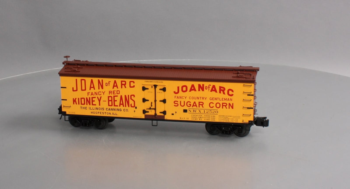 Atlas 3001547-1 O Gauge Joan of Arc 40' Wood Reefer #12520 LN/Box