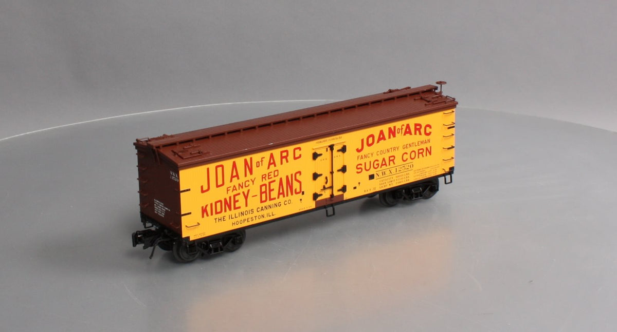 Atlas 3001547-1 O Gauge Joan of Arc 40' Wood Reefer #12520 LN/Box