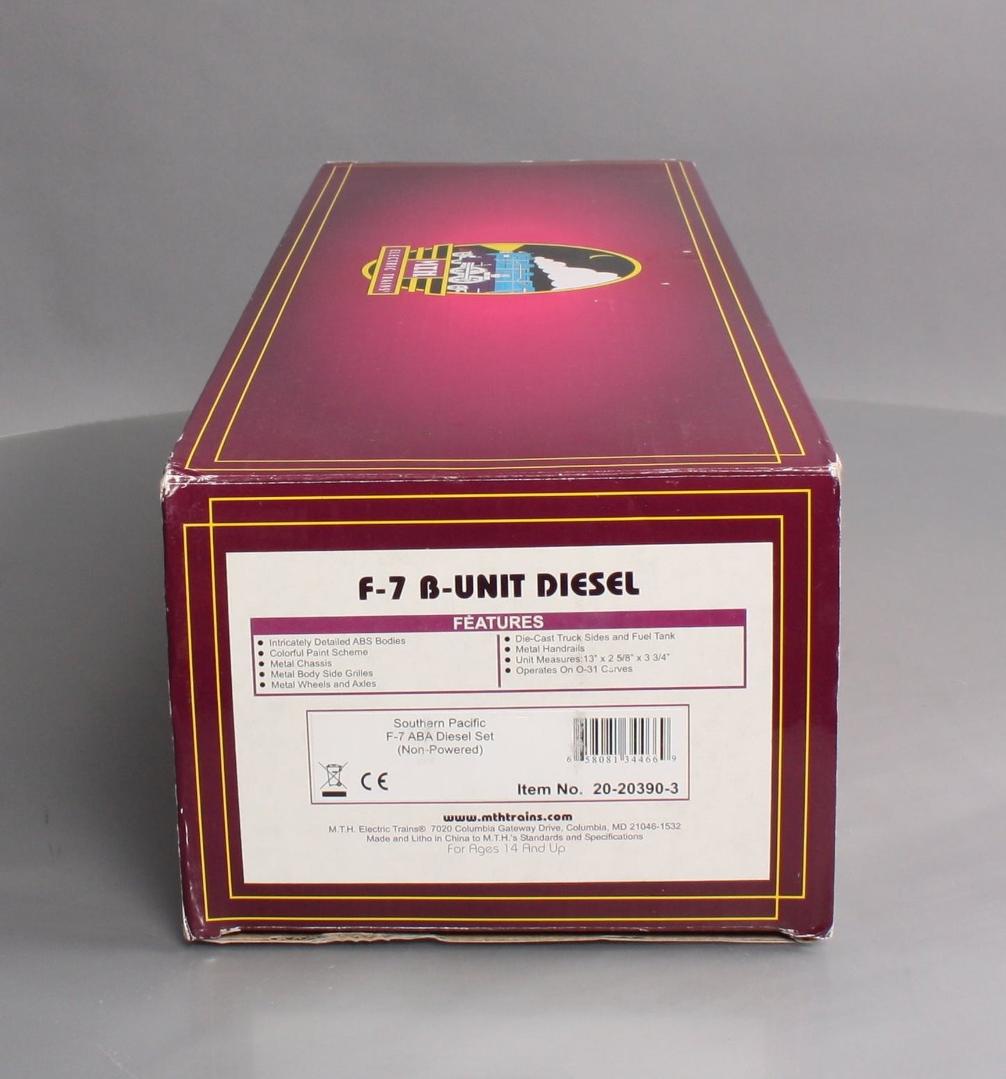MTH 20-20390-3 SP F-7 B-Unit Non-Powered Diesel Engine #553