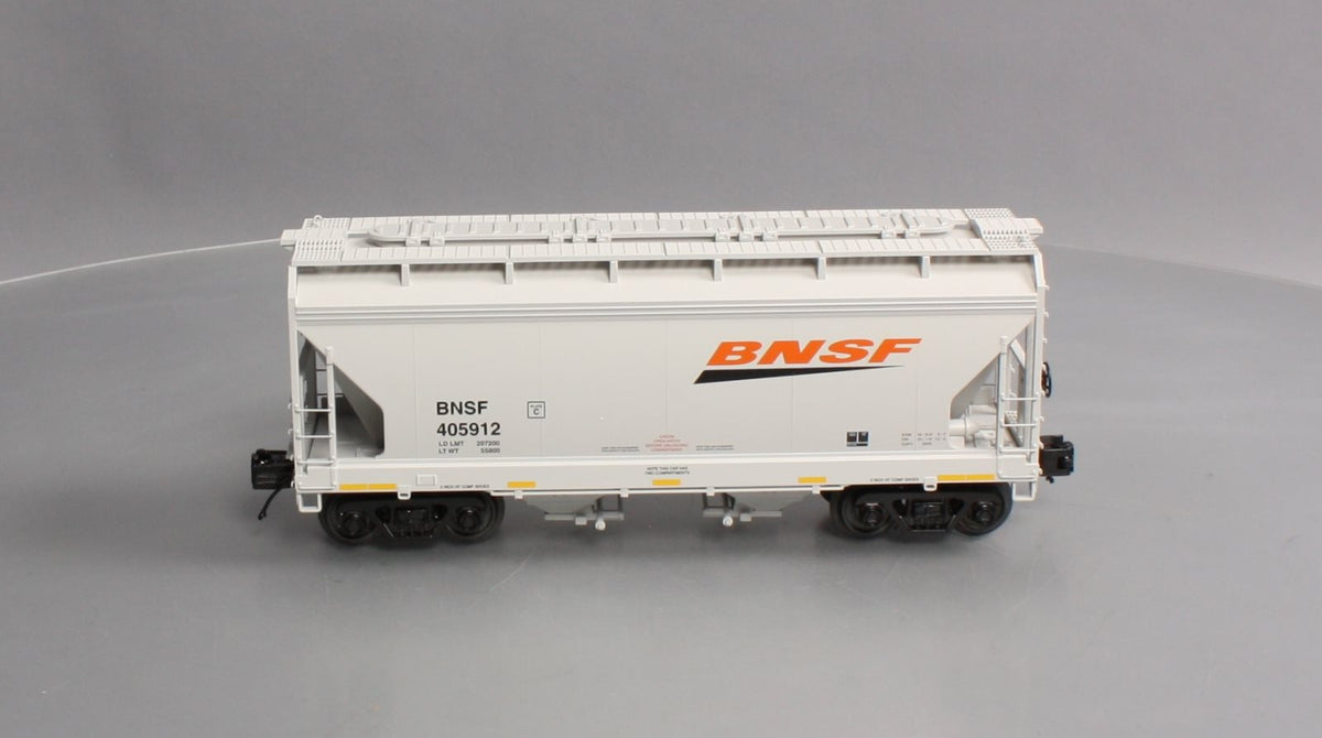 MTH 20-97854 O BNSF Premier 2-Bay Centerflow Hopper #405912 LN/Box