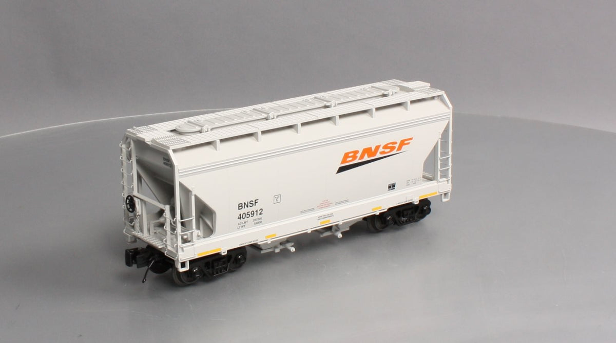 MTH 20-97854 O BNSF Premier 2-Bay Centerflow Hopper #405912 LN/Box