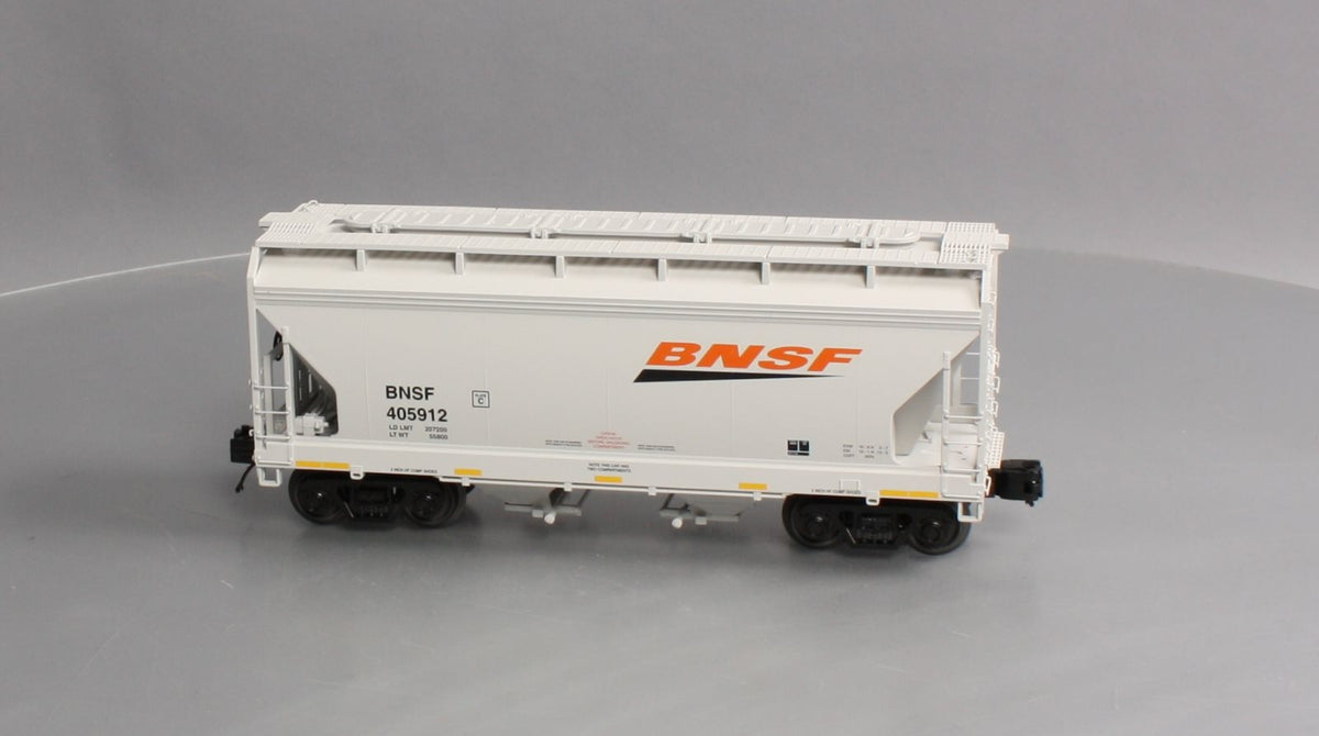 MTH 20-97854 O BNSF Premier 2-Bay Centerflow Hopper #405912 LN/Box