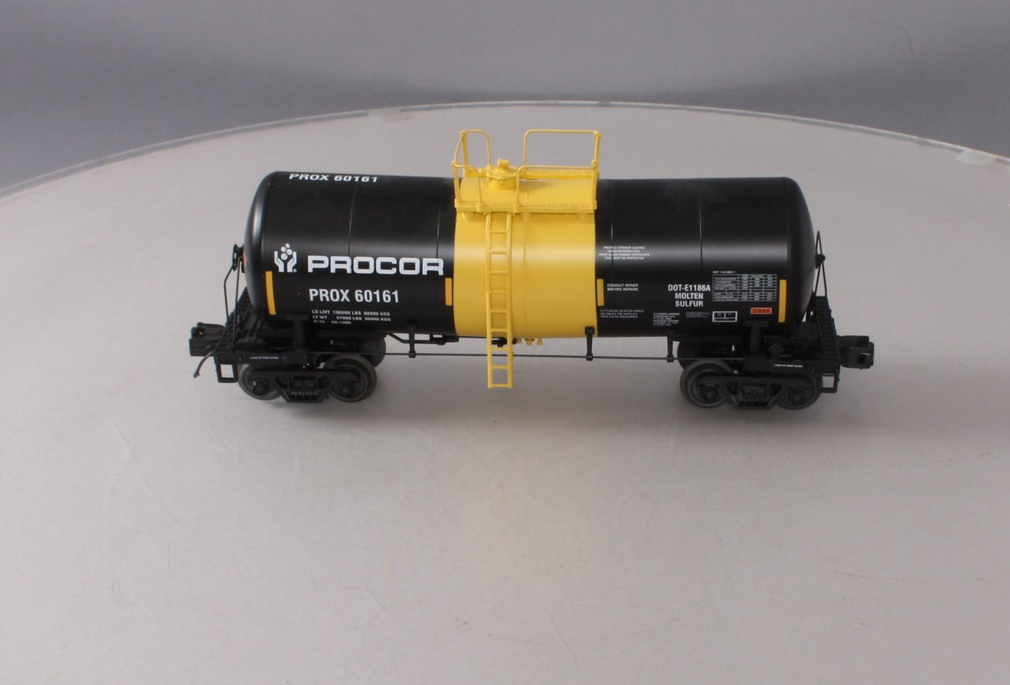 MTH 20-96281 Procor Funnel Flow Tank Car #60161