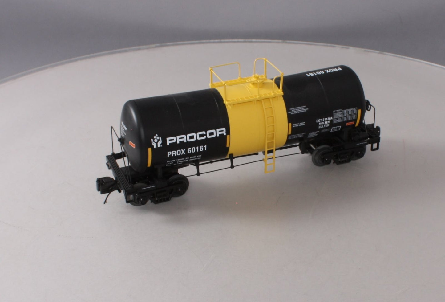 MTH 20-96281 Procor Funnel Flow Tank Car #60161