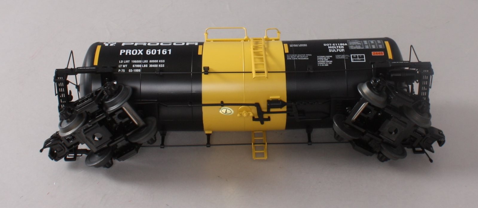 MTH 20-96281 Procor Funnel Flow Tank Car #60161