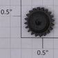 Lionel 68-29 Black Metal Drive Gear