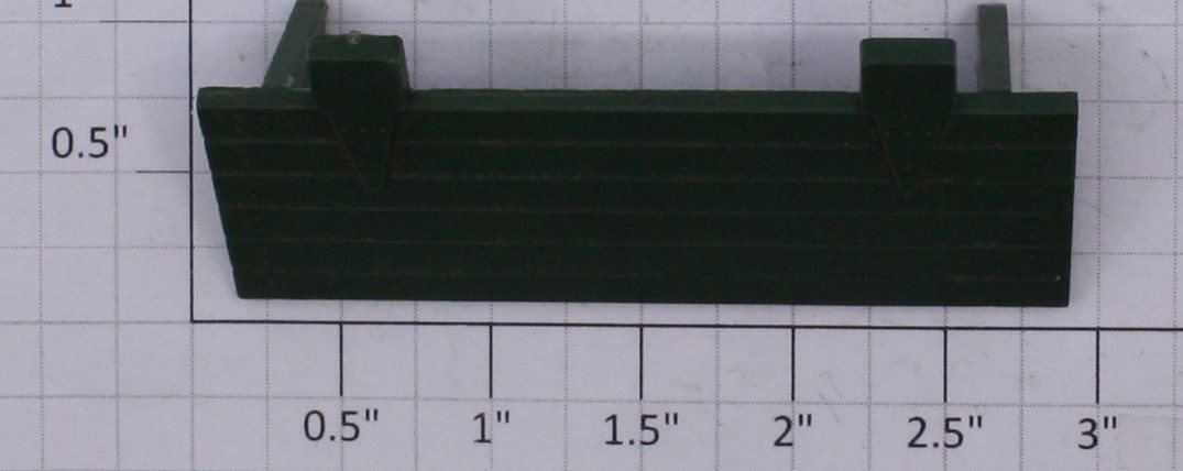 Lionel 145-23 O Gauge Automatic Gateman Green Tool Box Cover
