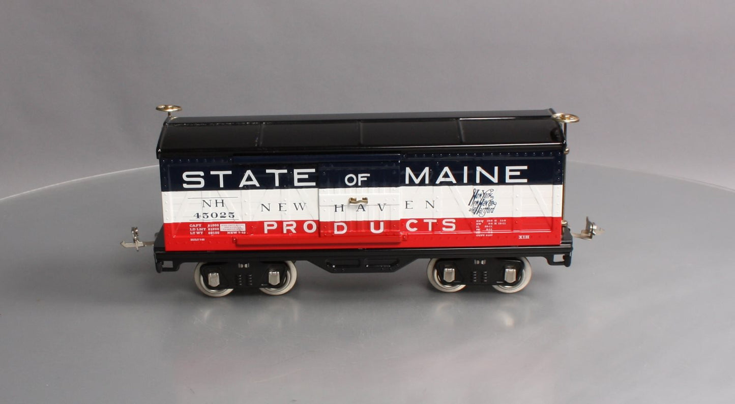 Lionel 11-30122 Std Gauge State of Maine Box Car LN/Box