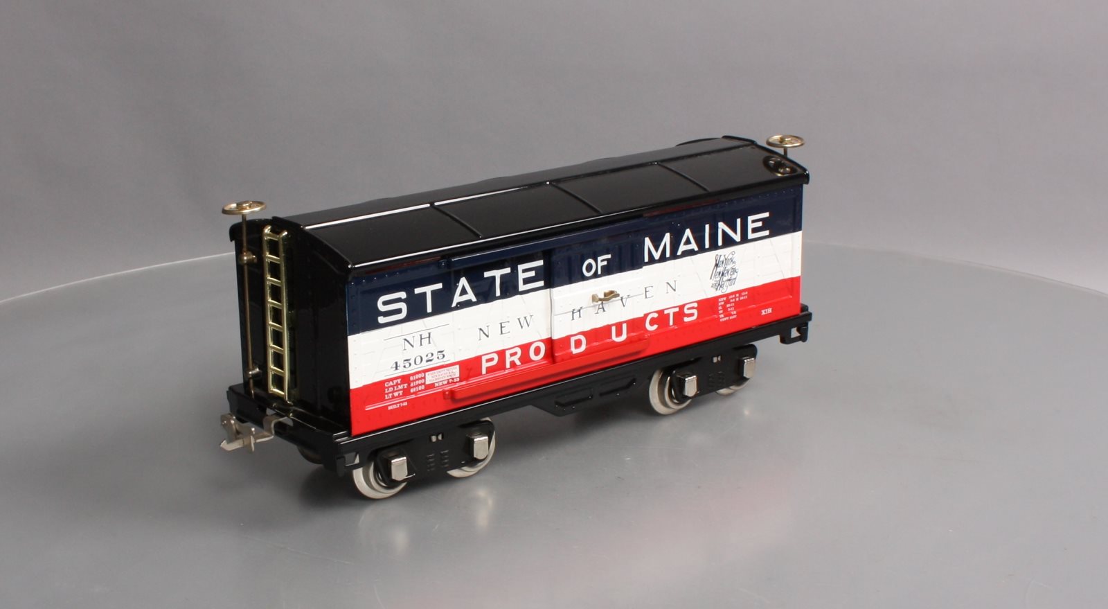Lionel 11-30122 Std Gauge State of Maine Box Car LN/Box