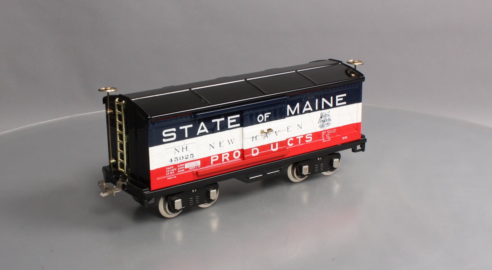 Lionel 11-30122 Std Gauge State of Maine Box Car LN/Box