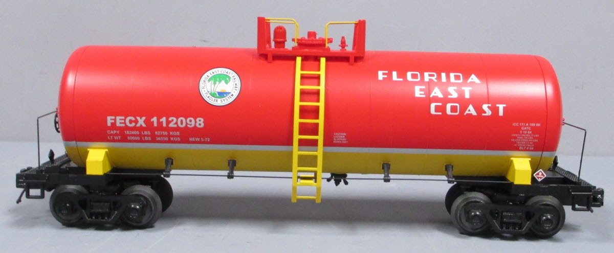MTH 20-92138D Florida East Coast Modern Tank Car #112098 LN/Box