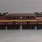 MTH 30-2501 O Gauge Pennsylvania Tuscan 5 Stripe GG-1 Electric Locomotive #4913 LN/Box
