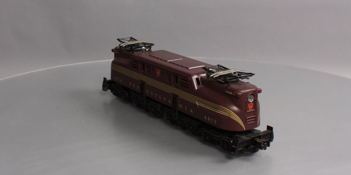 MTH 30-2501 O Gauge Pennsylvania Tuscan 5 Stripe GG-1 Electric Locomotive #4913 LN/Box