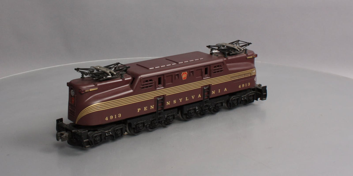 MTH 30-2501 O Gauge Pennsylvania Tuscan 5 Stripe GG-1 Electric Locomotive #4913 LN/Box