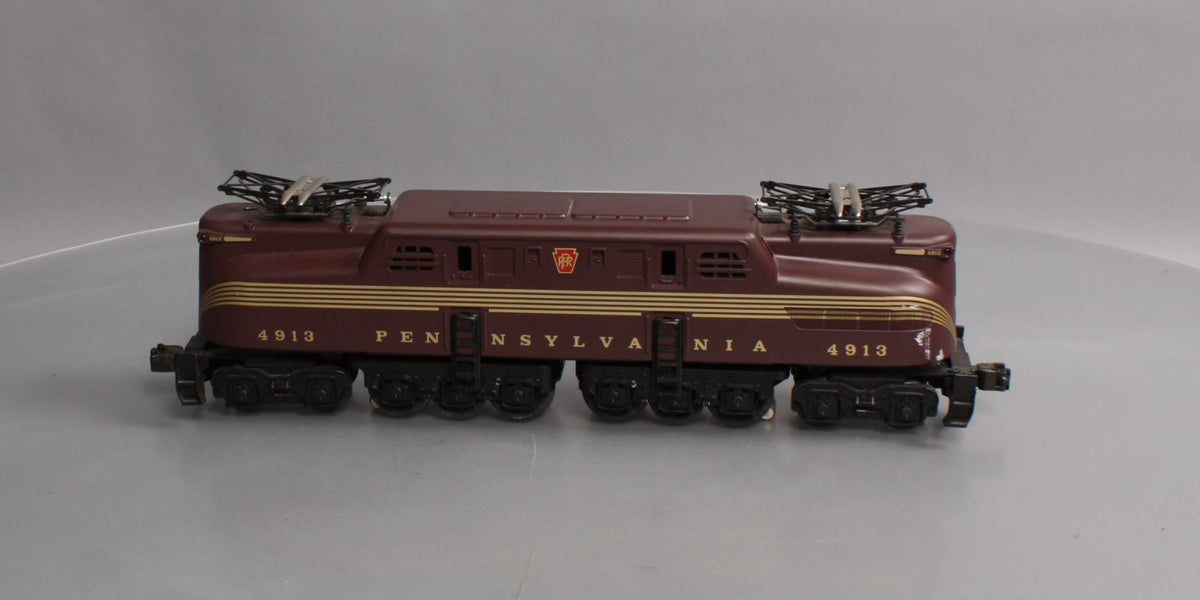 MTH 30-2501 O Gauge Pennsylvania Tuscan 5 Stripe GG-1 Electric Locomotive #4913 LN/Box