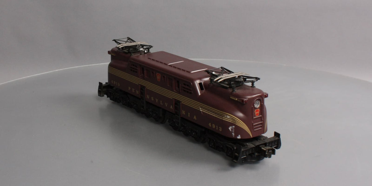 MTH 30-2501 O Gauge Pennsylvania Tuscan 5 Stripe GG-1 Electric Locomotive #4913 LN/Box
