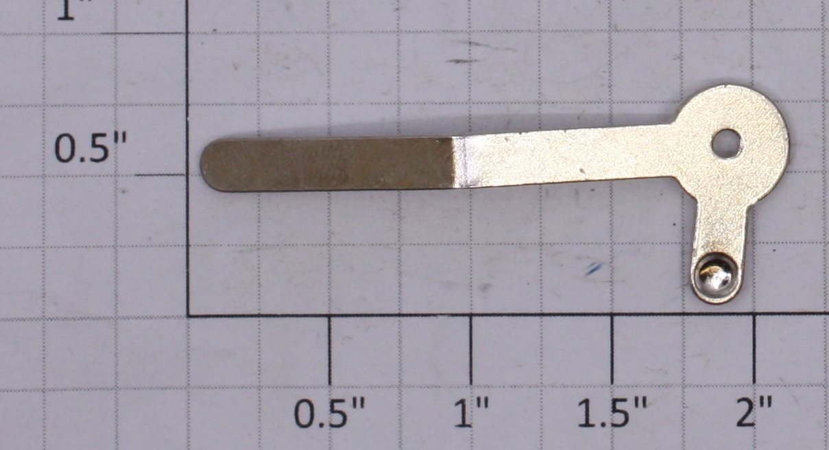 Lionel 2023-91 Bent Down E-Unit Switch Lever