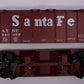 Weaver 3028 Santa Fe Ultra Line PS2 - 34' Covered Hopper Hi-Rail #34077