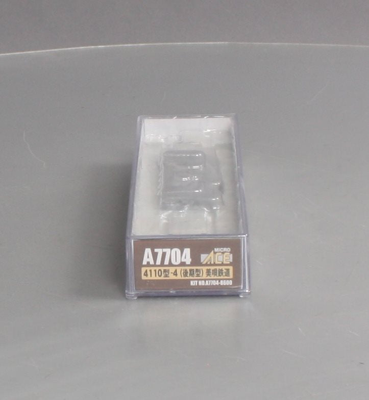 MicroAce A-7704 N Scale 4110-4 Steam Locomotive with Tender LN/Box