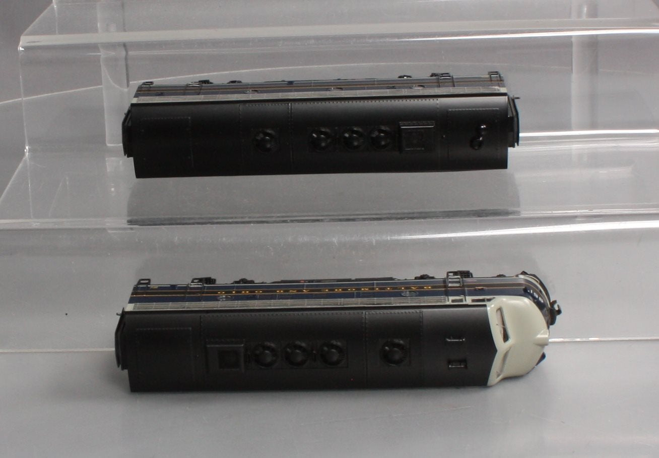 Athearn G1503 HO Scale Baltimore & Ohio F-7 AB Diesel Locomotive Set LN/Box