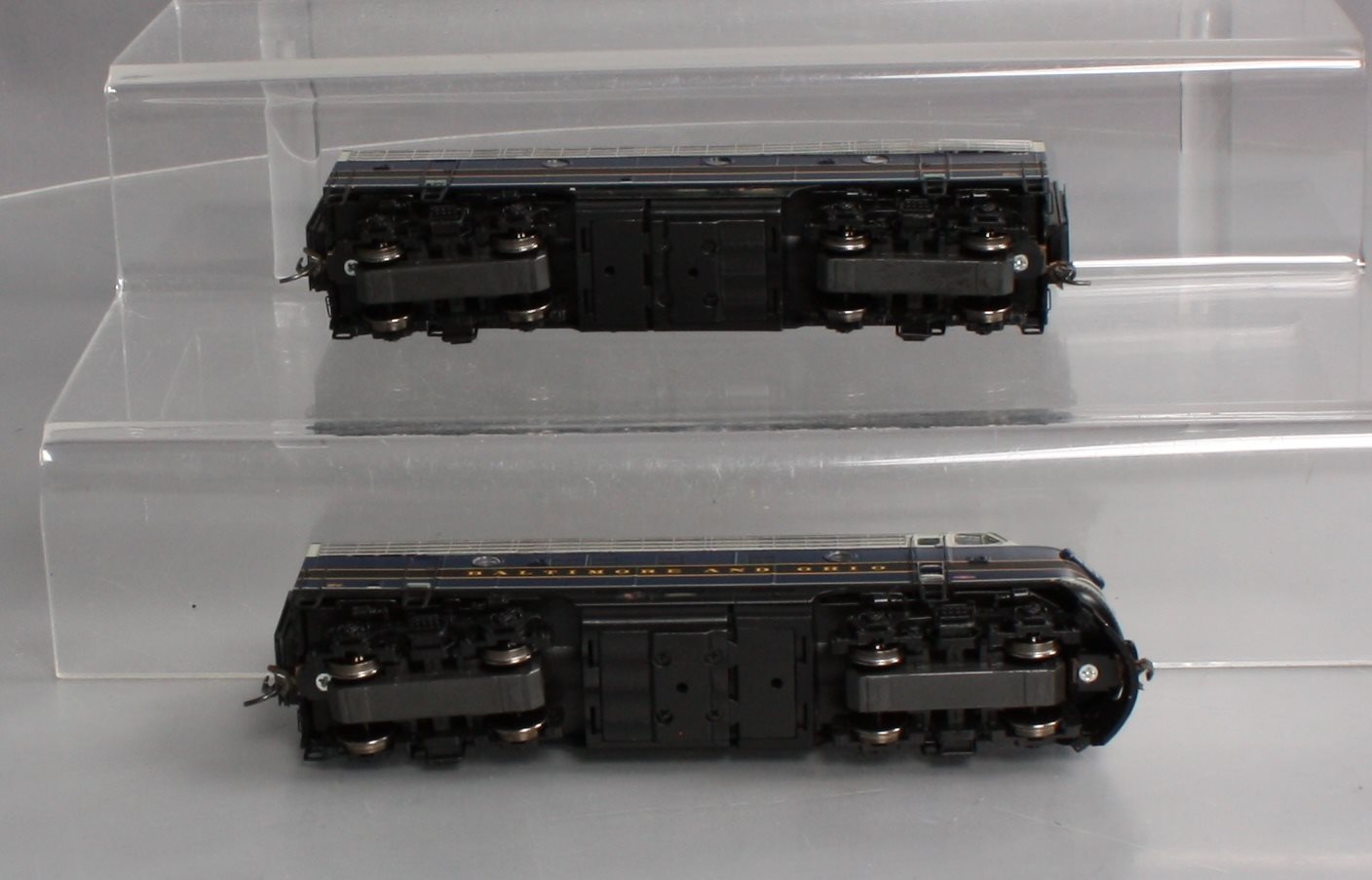Athearn G1503 HO Scale Baltimore & Ohio F-7 AB Diesel Locomotive Set LN/Box